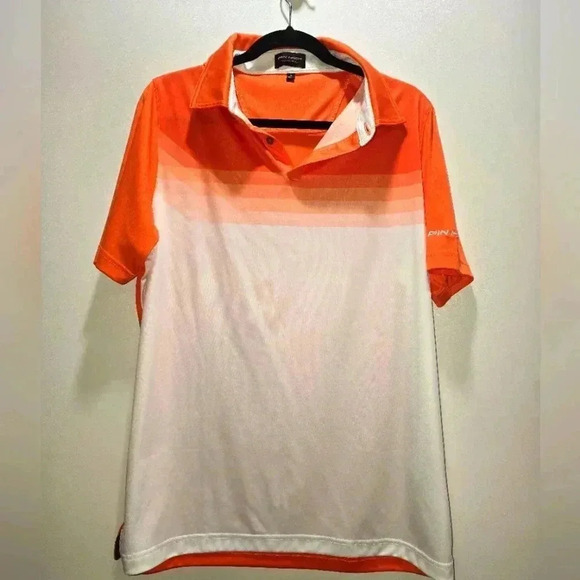 Men's Performance Dry Fit Golf Shirt, Quick-Dry Short Sleeve Polo, Moisture Wick - Picture 1 of 7